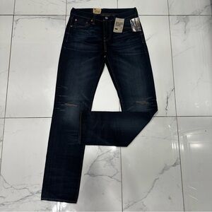 Levis 511 Slim Fit Jeans Distressed Slim Fit Stretch Jeans 045110851 30x32- NWT